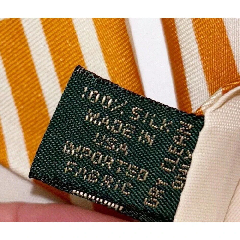 J. Crew Colorful Silk Tie Made in USA
